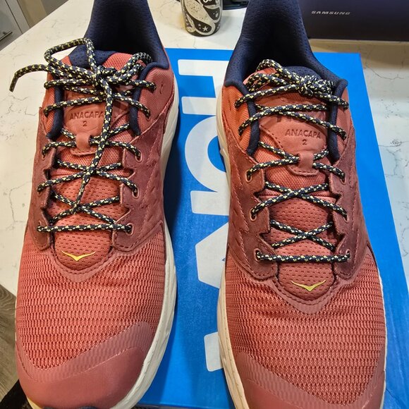 HOKA One Anacapa 2 Low GTX Waterprof Hiking Shoes~Mens 12~NEW~Gore-Tex~1141632 - Picture 4 of 14